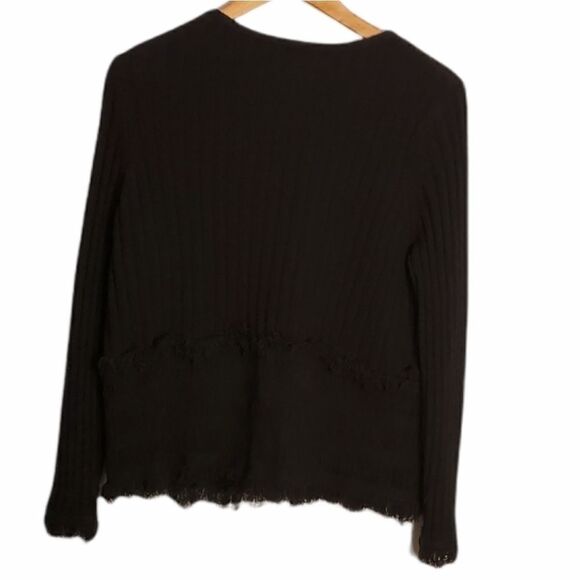 Chico's Zip Up Sweater Size 2 - Picture 6 of 6